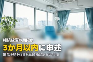 遺品整理と相続放棄｜処分すると放棄できなくなる理由