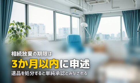 遺品整理と相続放棄|処分すると放棄できなくなる理由