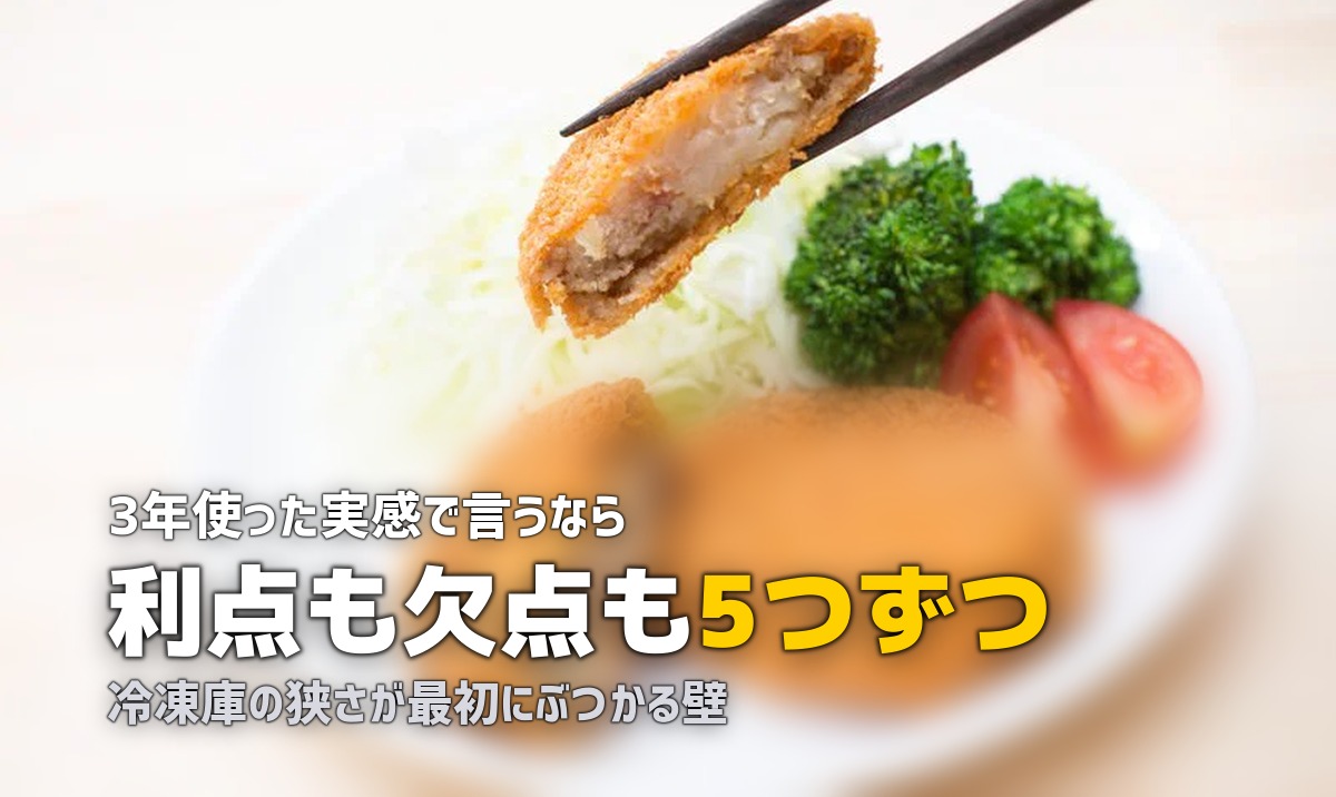 冷凍弁当のメリット・デメリット｜始める前に知っておきたい本音