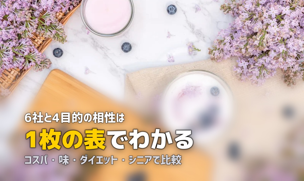 冷凍弁当の選び方ガイド|目的別おすすめチャートで迷わない!
