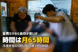 冷凍弁当vs自炊、どっちが安い？具体的な金額でシミュレーション
