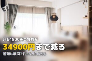 冷凍弁当は本当に安い？一人暮らしの食費を月額シミュレーションで比較