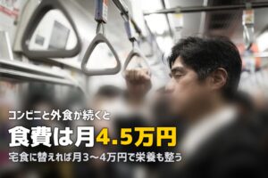 単身赴任の食事どうしてる？自炊2割の現実と宅食で変わる毎日