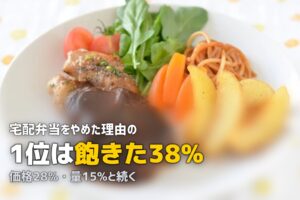 宅食をやめた理由TOP5｜100人の体験談から見えたリアルな不満