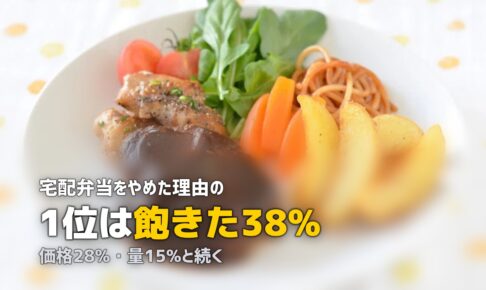 宅食をやめた理由TOP5｜100人の体験談から見えたリアルな不満