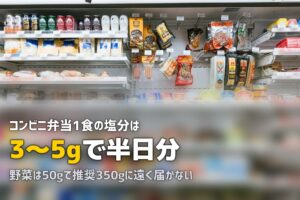 コンビニ弁当を毎日食べるのは体に悪い？リスクと代替案を解説