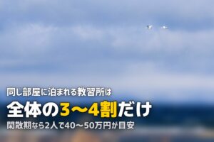 合宿免許のカップルプランで同じ部屋に泊まれる！｜条件・費用・注意点