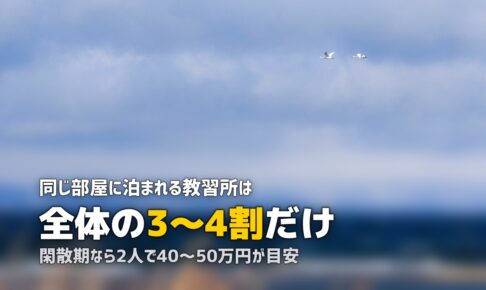 合宿免許のカップルプランで同じ部屋に泊まれる！｜条件・費用・注意点