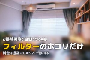 エアコンクリーニング お掃除機能付き
