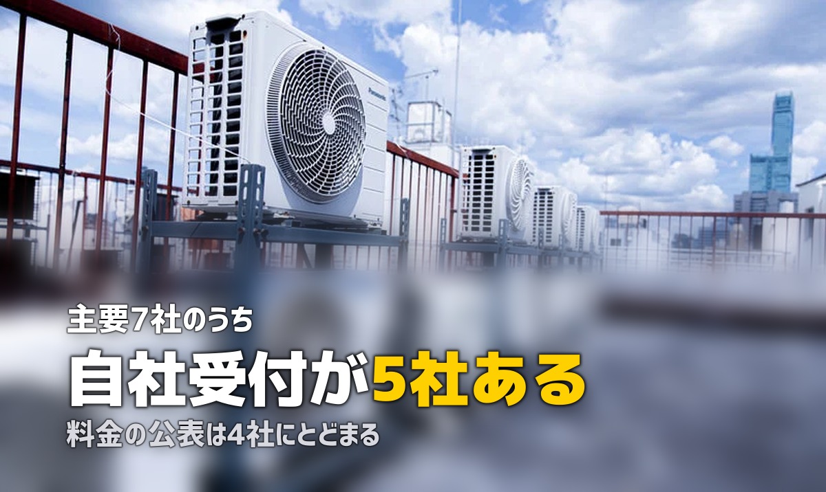 エアコンクリーニング メーカーに頼む