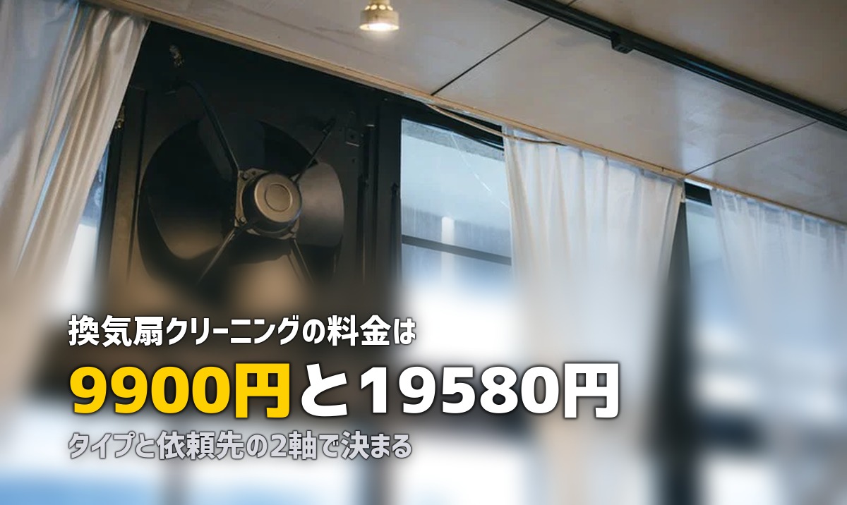 換気扇クリーニング 料金 相場