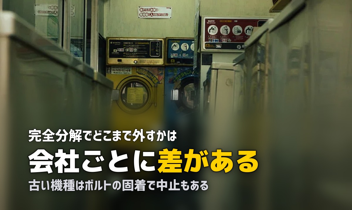 洗濯機 クリーニング 分解洗浄