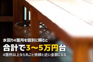 ハウスクリーニング 水回り 相場