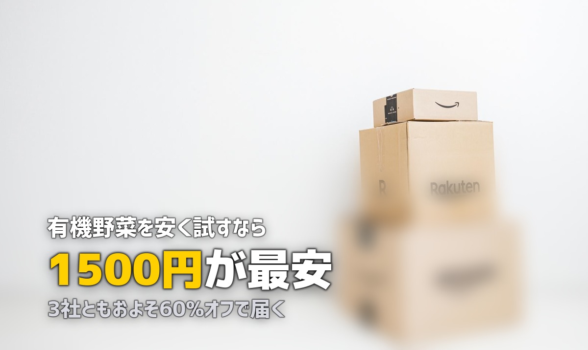 食材宅配のお試しセットおすすめ3選｜1,500円から体験