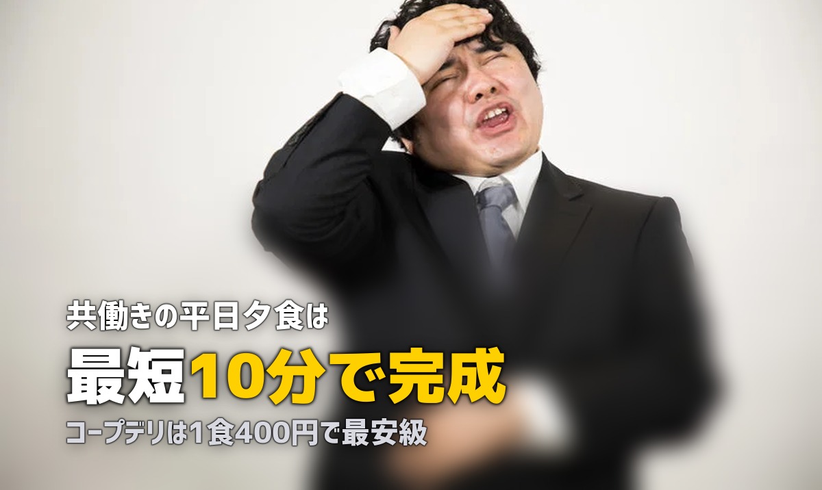 共働きにおすすめの時短ミールキット5選【15分で夕食完成】