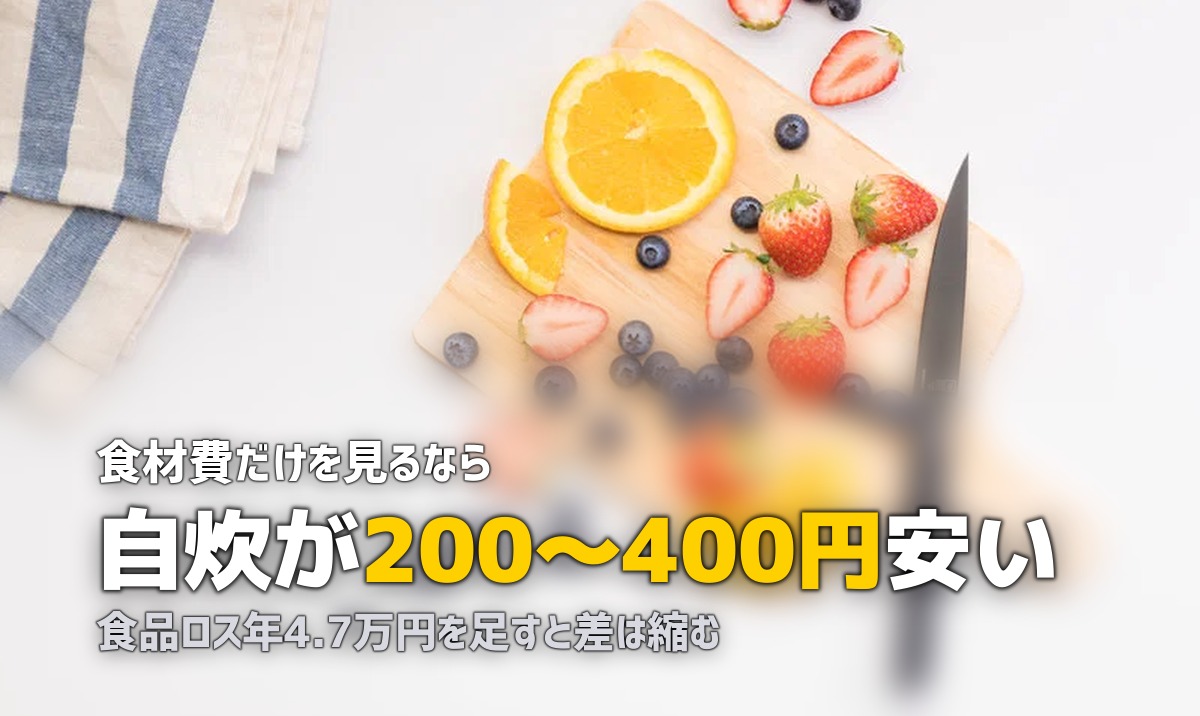 ミールキット vs 自炊 どっちが安い？食費を徹底比較