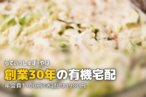 らでぃっしゅぼーや完全ガイド｜口コミ・料金・お試しまとめ