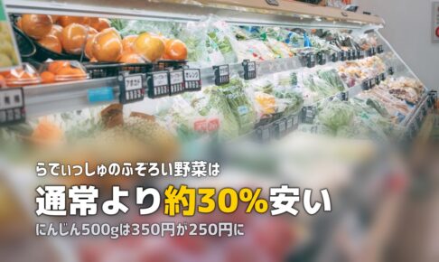 らでぃっしゅぼーやのふぞろい野菜とは？規格外野菜の内容とお得度を解説