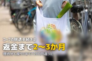 コープ食材宅配の解約・脱退方法｜出資金の返金手続きも解説