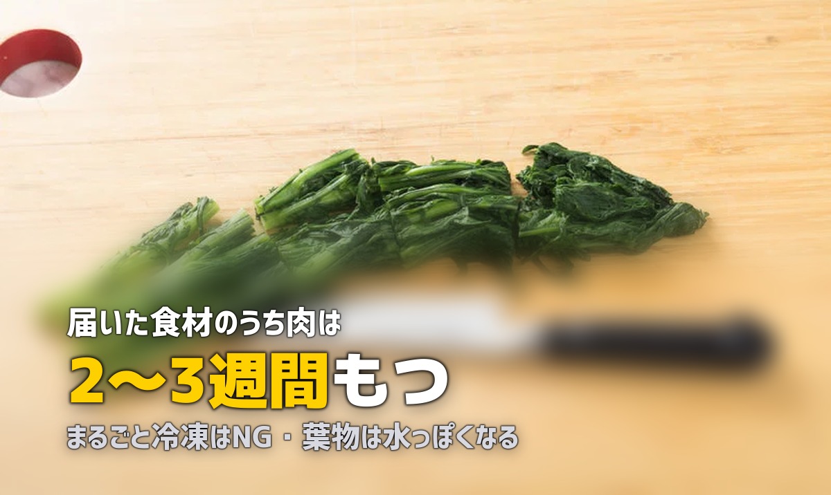 ミールキットは冷凍保存できる？やり方と注意点を解説
