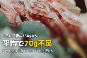 野菜不足を解消！栄養バランスが整うミールキットおすすめと選び方