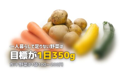 一人暮らしで野菜を食べない…不足を解消する7つの対策
