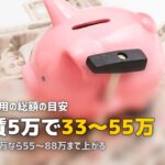 一人暮らしの初期費用はいくら？｜家賃別シミュレーションと内訳を徹底解説