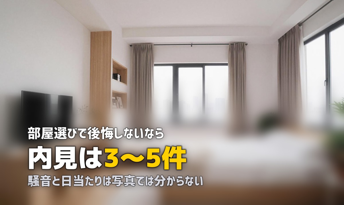 一人暮らしの部屋選び失敗しない方法|間取り・内見・防犯を徹底解説
