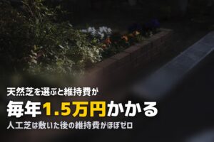 人工芝と天然芝の違いを徹底比較｜費用・手入れ・見た目で選ぶならどっち？